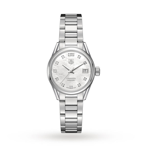 TAG Heuer - Carrera Automatic 28mm Ladies Watch - WAR2414.BA0776