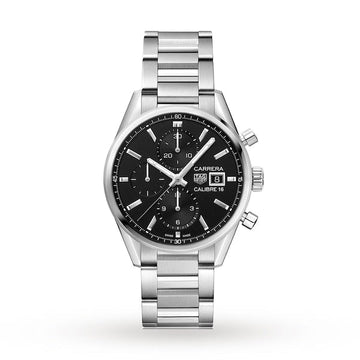 TAG Heuer - Carrera Automatic Chronograph 41mm Mens Watch - CBK2110.BA0715