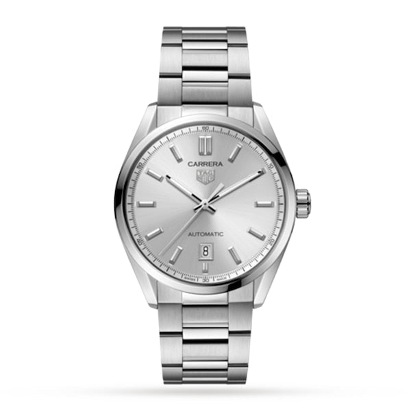 TAG Heuer - Carrera Three-Hand Date 39mm Automatic Mens Watch - WBN2111.BA0639