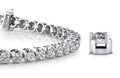 3 Prong Dreams Diamond Tennis Bracelet with 6.40 ct.(finished) 3.5mm - Luxury Time NYC