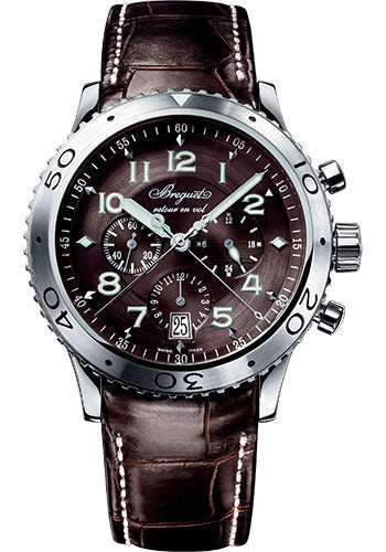 Breguet Type XXI Transatlantique Fly-Back Chronograph in Steel Watch - 3810ST/92/9ZU