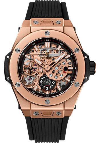 Hublot Big Bang MECA-10 King Gold Watch - 45 mm - Black Skeleton Dial-414.OI.1123.RX