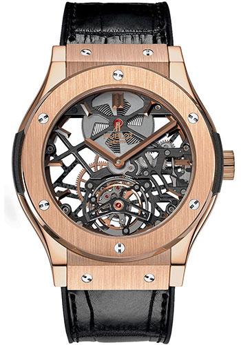 Hublot Classic Fusion Skeleton Tourbillon King Gold Limited Edition of 99 Watch-505.OX.0180.LR