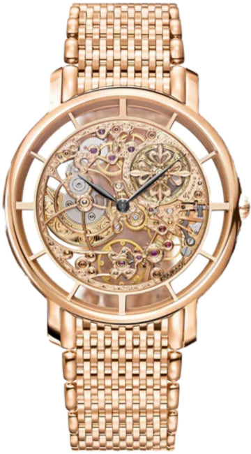 Patek Philippe Complications 39mm Skeleton Hand-Engraved Decoration Rose Gold - 5180/1R-001