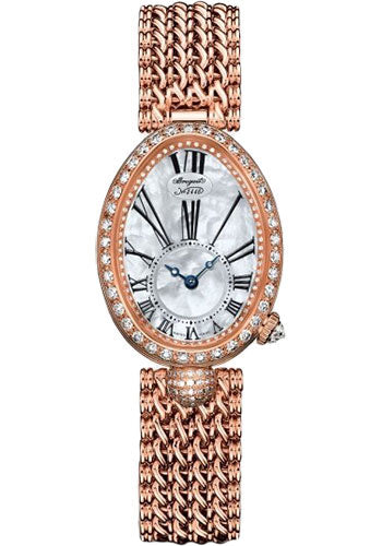 Breguet Reine de Naples 8928 - Rose Gold Case - Mother-Of-Pearl Dial - Rose Gold Chain Bracelet - 8928BR/51/J20/DD00