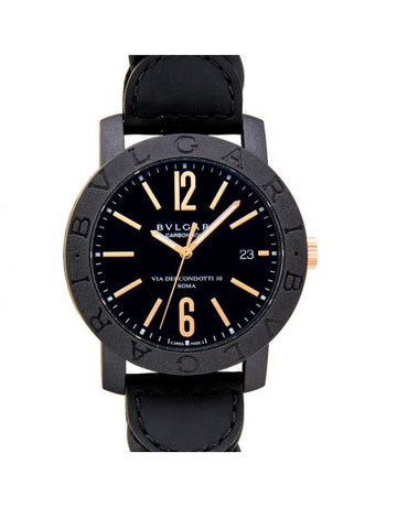 Bvlgari Automatic Black Dial Men's Watch