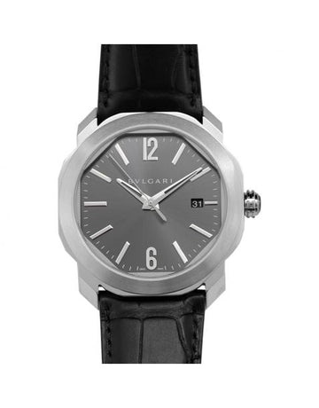 Bvlgari Octo Automatic Black Dial Men's Watch