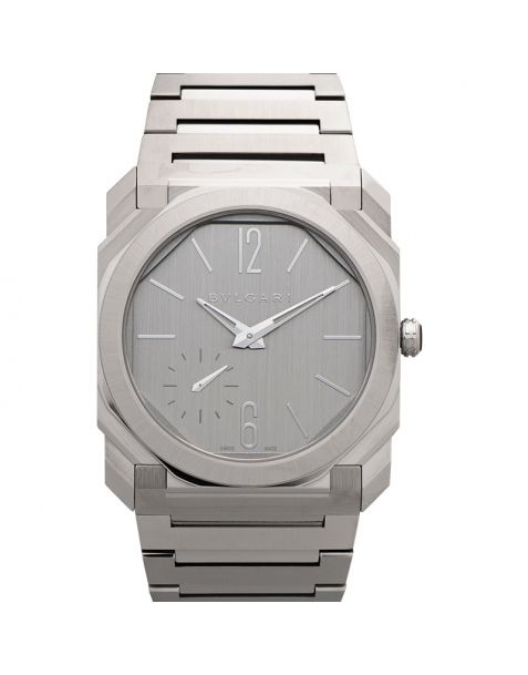 Bvlgari Octo Finissimo Automatic Grey Dial Men's Watch