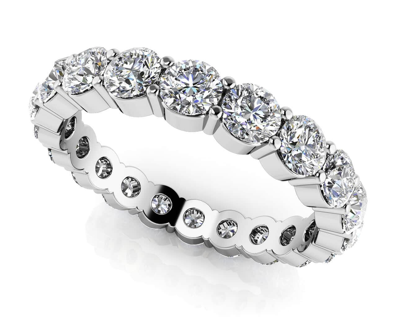 Eternally Yours Diamond Eternity Band Lab-Grown Diamond  with 0.52 ct.(finished) 1.4mm