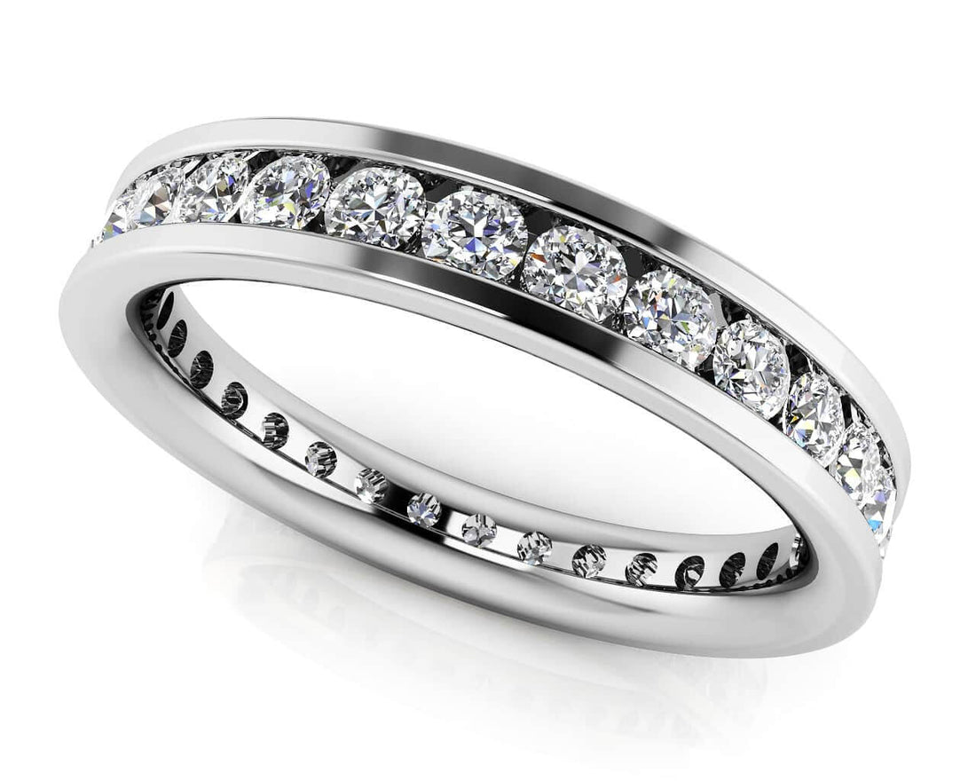 Devoted Channel Set Diamond Eternity Ring Lab-Grown Diamond  with 1.73 ct.(finished) 2.7mm