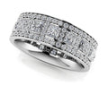 Red Carpet Sparkles Eternity Ring Lab-Grown Diamond  with 3.09 ct.(finished) 1mm, 1.2mm, 2.75mm