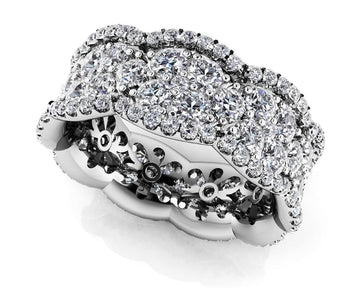 Dazzling Diamond Eternity Ring Diamond  with 2.99 ct.(finished)