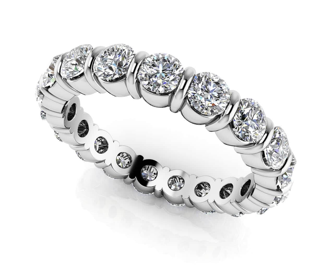 Infinite Beauty Eternity Band Lab-Grown Diamond  with 2.72 ct.(finished) 3.6mm