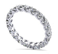 Brilliant U Shape Diamond Eternity Ring Lab-Grown Diamond  with 2.21 ct.(finished) 3mm