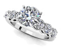 Lucky Number 7 Engagement Ring Lab-Grown Diamond  with 2.63 ct. (2.00 ct. center diamond)