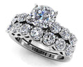 Lucky Seven Bridal Set Set Diamond  with 2.87 ct. (1.50 ct. center diamond)