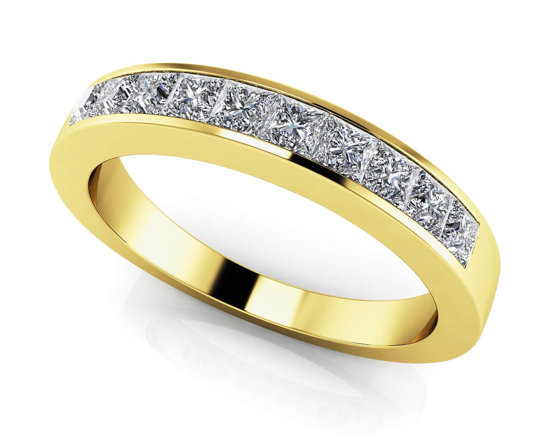 It Is A Ten Diamond Band Lab-Grown Diamond  with 1.55 ct.(finished) 3mm