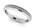 Vintage Beauty Matching Diamond Ring Lab-Grown Diamond  with 0.13 ct.(finished) 1mm