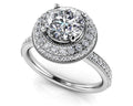 Fall In Love With Vintage Diamond Engagement Ring Diamond  with 2.53 ct. (2.00 ct. center diamond)