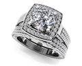 Legacy Diamond Bridal Set Diamond  with 3.23 ct. (2.00 ct. center diamond)