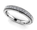 Princess Bride Milgrain Anniversary Band Lab-Grown Diamond  with 1.50 ct.(finished) 2.75mm