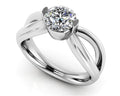 Endless Love Comfort Fit Diamond Solitaire Ring Diamond  with 0.75 ct.(finished) 5.7mm