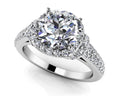 Love Letter Engagement Ring Diamond  with 2.78 ct. (2.00 ct. center diamond)