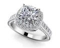 Beginning Journey Engagement Ring Diamond  with 3.15 ct. (2.00 ct. center diamond)