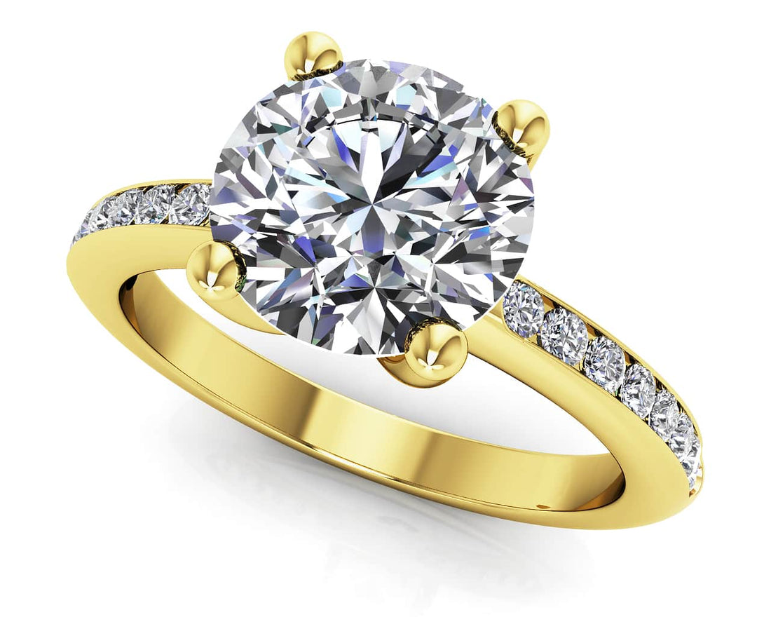 A Dream Come True Engagement Diamond Ring Diamond  with 0.71 ct. (0.50 ct. center diamond)