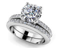 A Dream Come True Bridal Set Diamond  with 2.44 ct. (2.00 ct. center diamond)