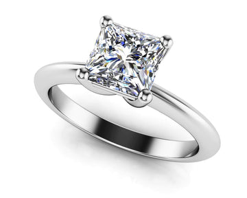 Infinite Love Princess Cut Diamond Solitaire Engagement Ring Lab-Grown Diamond  with 2.00 ct.(finished) 7mm