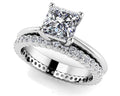 Eternal Light Princess Solitaire Bridal Set Diamond  with 1.27 ct. (0.75 ct. center diamond)