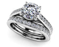 Shared Love Bridal Set Diamond  with 1.82 ct. (1.25 ct. center diamond)