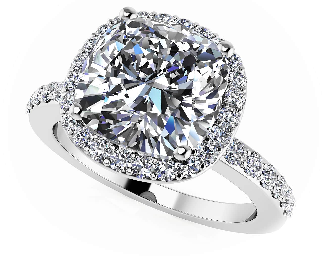 Always Yours Engagement Ring Lab-Grown Diamond  with 0.82 ct. (0.50 ct. center diamond)