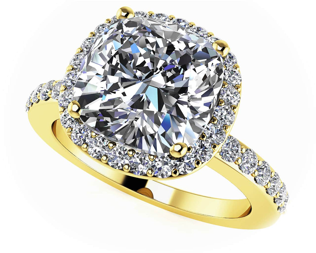 Always Yours Engagement Ring Lab-Grown Diamond  with 0.82 ct. (0.50 ct. center diamond)