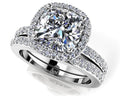 Adoring Love Wedding Set Diamond  with 2.13 ct. (1.50 ct. center diamond)