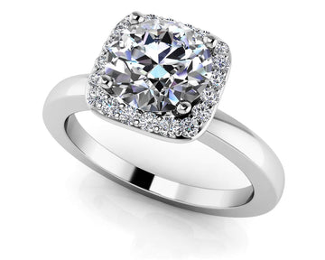 Elegant Dreams Engagement Ring Diamond  with 0.61 ct. (0.50 ct. center diamond)