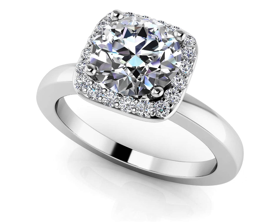 Elegant Dreams Engagement Ring Diamond  with 1.65 ct. (1.50 ct. center diamond)