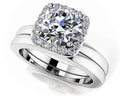 Journey Bridal Set Lab-Grown Diamond  with 2.17 ct. (2.00 ct. center diamond)