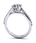 Sweetheart Embrace Diamond Ring Diamond  with 1.71 ct. (1.50 ct. center diamond)