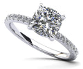 Passionate Solitaire Diamond Engagement Ring Lab-Grown Diamond  with 0.77 ct. (0.50 ct. center diamond)