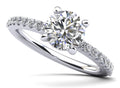 Brilliant Dreams Diamond Engagement Ring Lab-Grown Diamond  with 1.02 ct. (0.75 ct. center diamond)