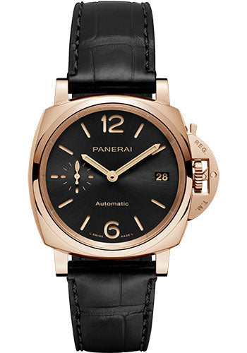 Panerai Luminor Due - 38mm - Polished Goldtech - Black Sun-Brushed Dial - PAM01029