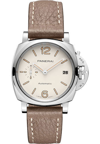 Panerai Luminor Due - 38mm - Polished Steel - White Dial - PAM01043