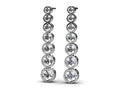 Single Strand Diamond Earrings Diamond  with 2.02 ct.(finished)