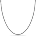 Riviera Brilliant Bezel Set Diamond Tennis Necklace Diamond  with 9.52 ct.(finished) 2.7mm