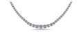 Diamond Crown Tennis Necklace Diamond  with 5.04 ct.(finished)