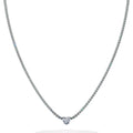 Timeless Dreams Brilliance Heart Diamond Necklace Lab-Grown Diamond  with 7.72 ct.(finished) 2.2mm, 6.5mm