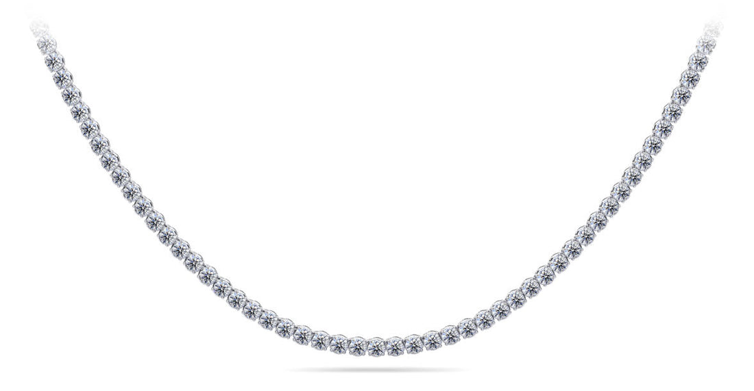 Timeless Dreams Riviera Diamond Necklace Lab-Grown Diamond  with 4.98 ct.(finished) 1.8mm