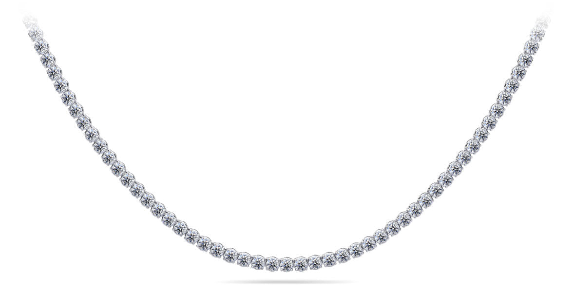 Timeless Dreams Riviera Diamond Necklace Lab-Grown Diamond  with 4.98 ct.(finished) 1.8mm